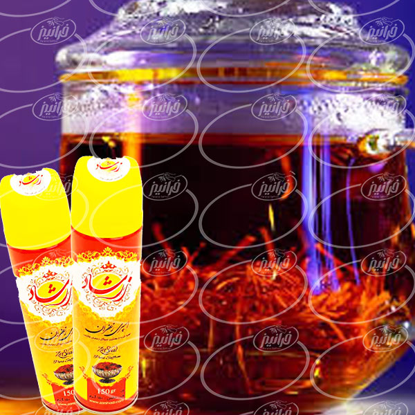 فروش عمده آب زعفران زرشاد