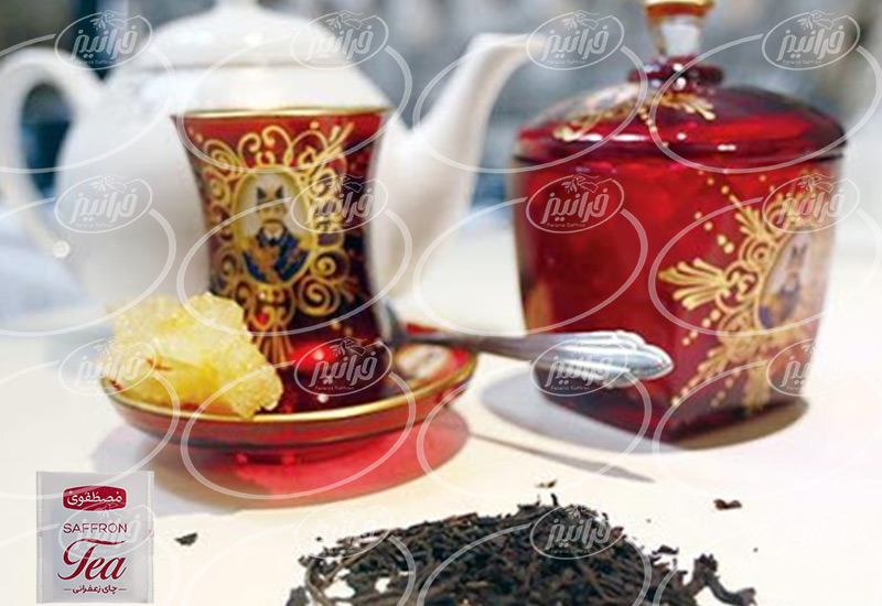 خرید چای زعفران مصطفوی مستقیم از درب کارخانه