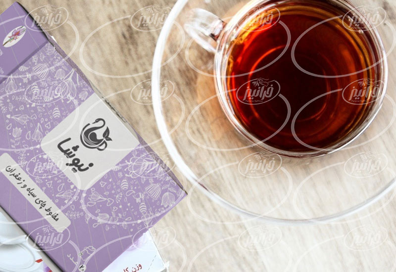  صادرات چای زعفران نیوشا ارگانیک به کشور های عربی