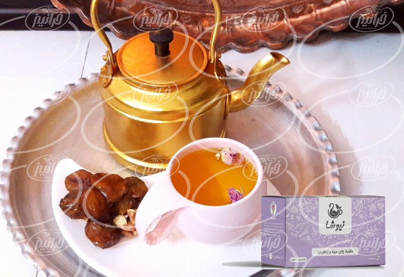 صادرات چای زعفران نیوشا ارگانیک به کشور های عربی